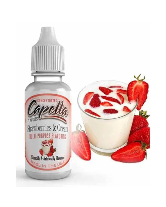 Capella Strawberries and Cream 13ml makutiiviste