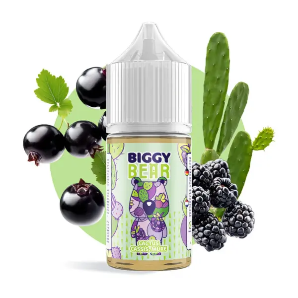 Biggy Bear Cactus Blackberry Blackcurrant 30ml makutiiviste Biggy Bear Cactus Blackberry Blackcurrant 30ml makutiiviste