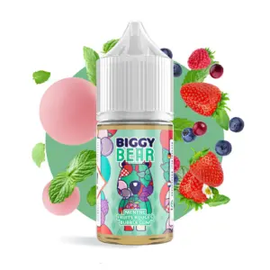 Biggy Bear Mint Red Fruits Bubblegum 30ml makutiiviste