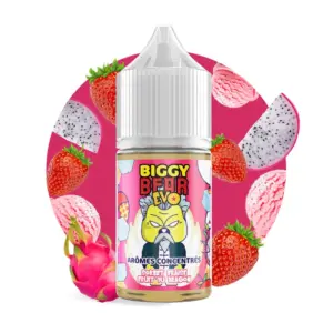Biggy Bear Sorbet Strawberry Dragonfruit 30ml makutiiviste