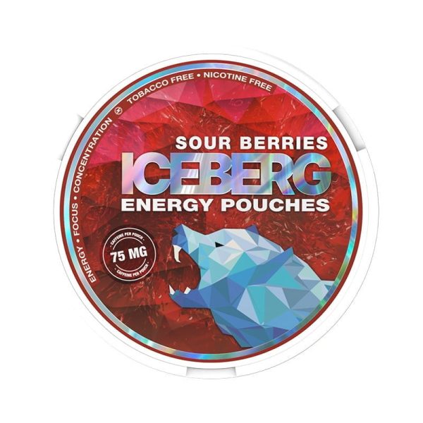 Iceberg Sour Berries Energiapussi 75mg