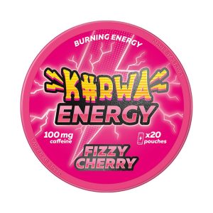Kurwa Fizzy Cherry Energiapussi 100mg