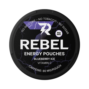 Rebel Energy Blueberry Ice Energiapussi 100mg